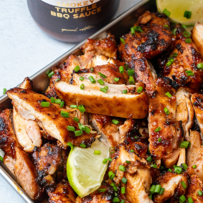 Truffle BBQ Chicken Thighs