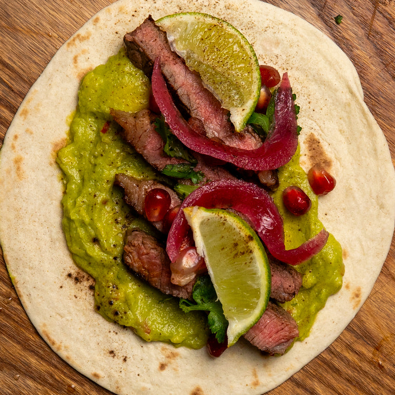 Truffled Steak & Gauc Tacos