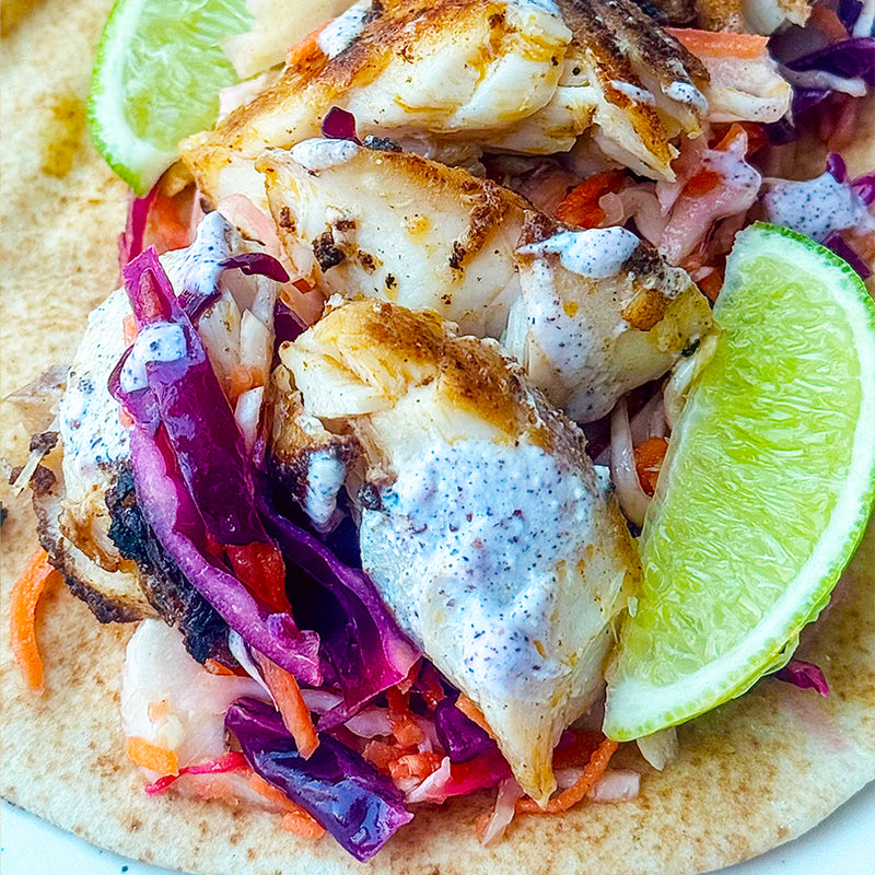 Truffled Cod Taco