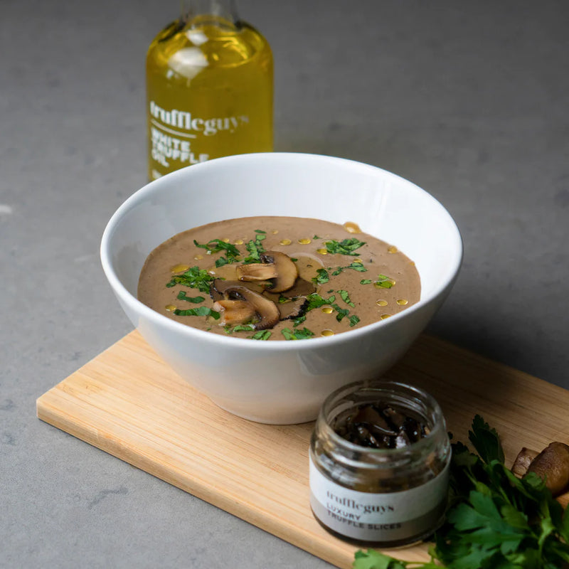 Creamy Truffle Mushroom Soup