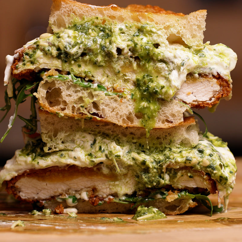 Truffle Fried Chicken Sando