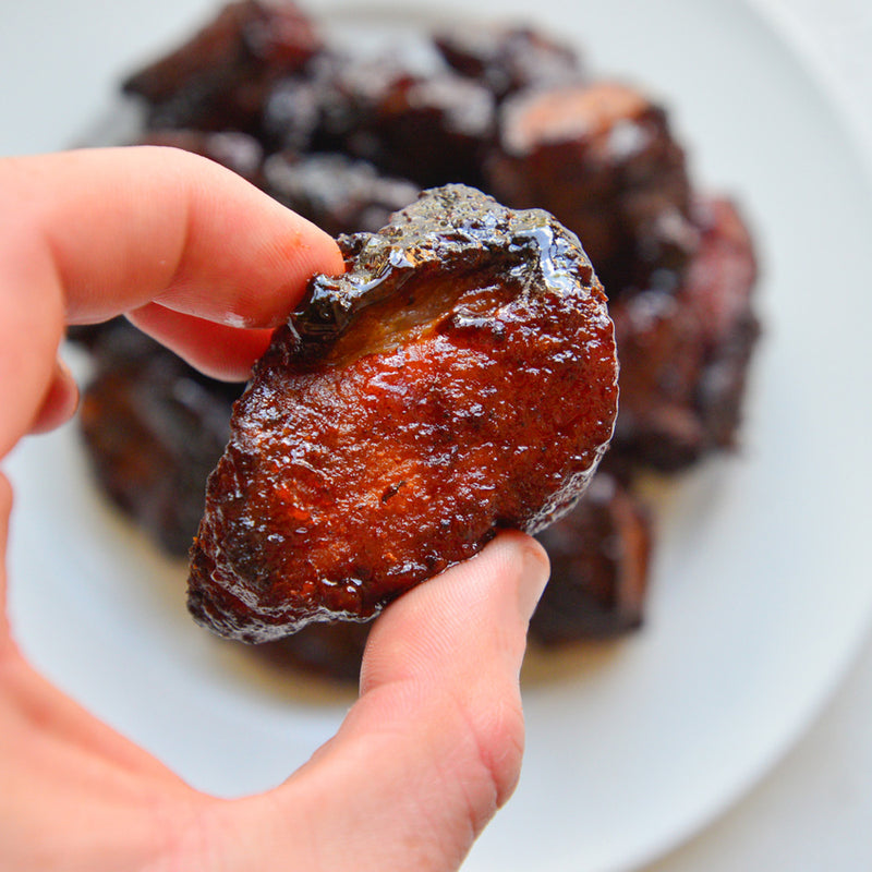 Truffle BBQ Pork Belly Burnt Ends