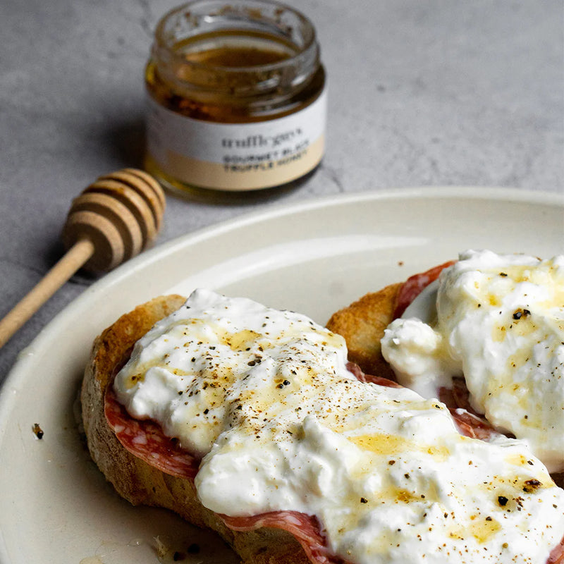 Truffle Burrata Toasts