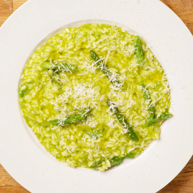 Pea & Asparagus Truffle Risotto